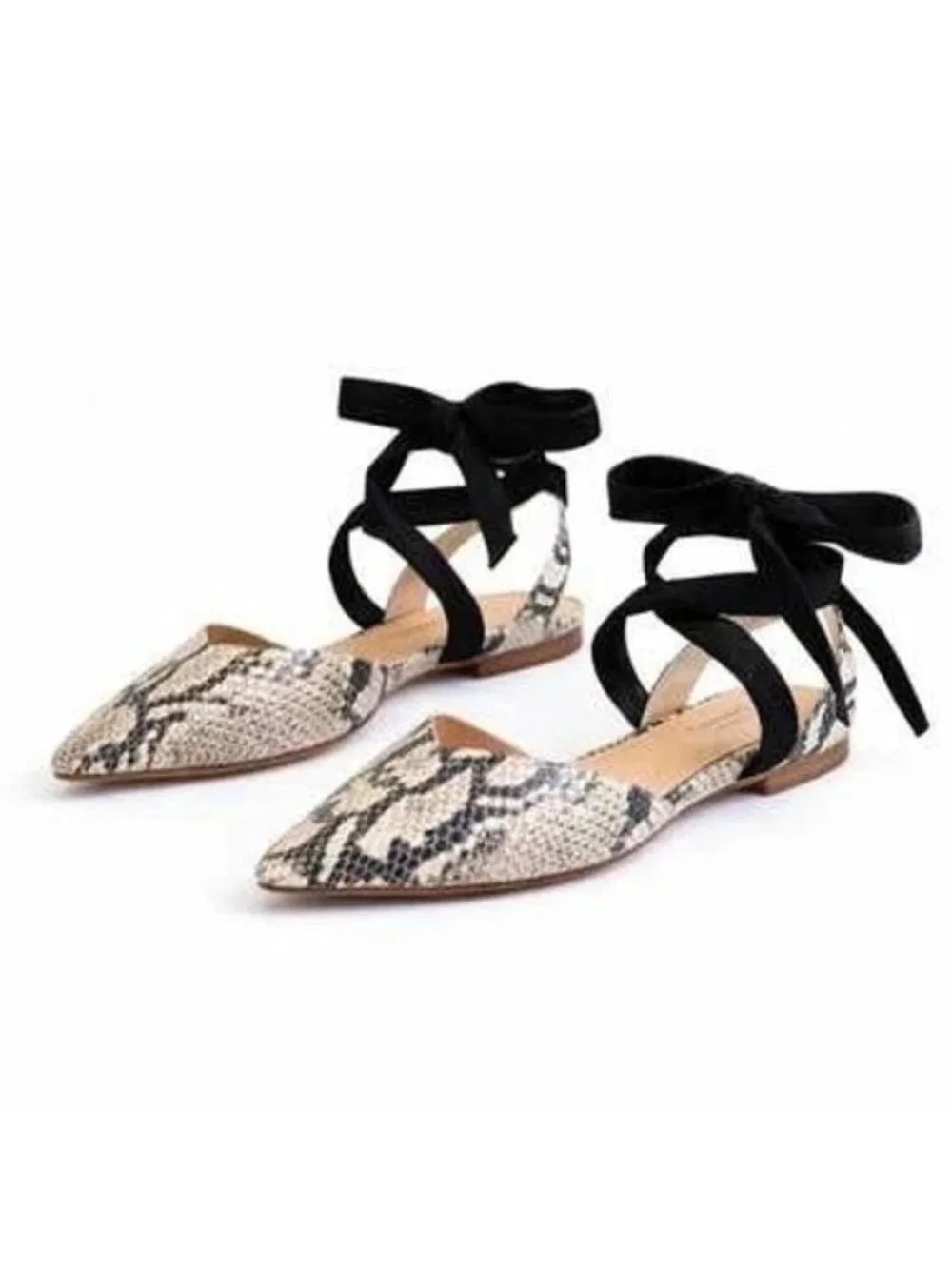 NIB Schutz Natural Barbrah Flats